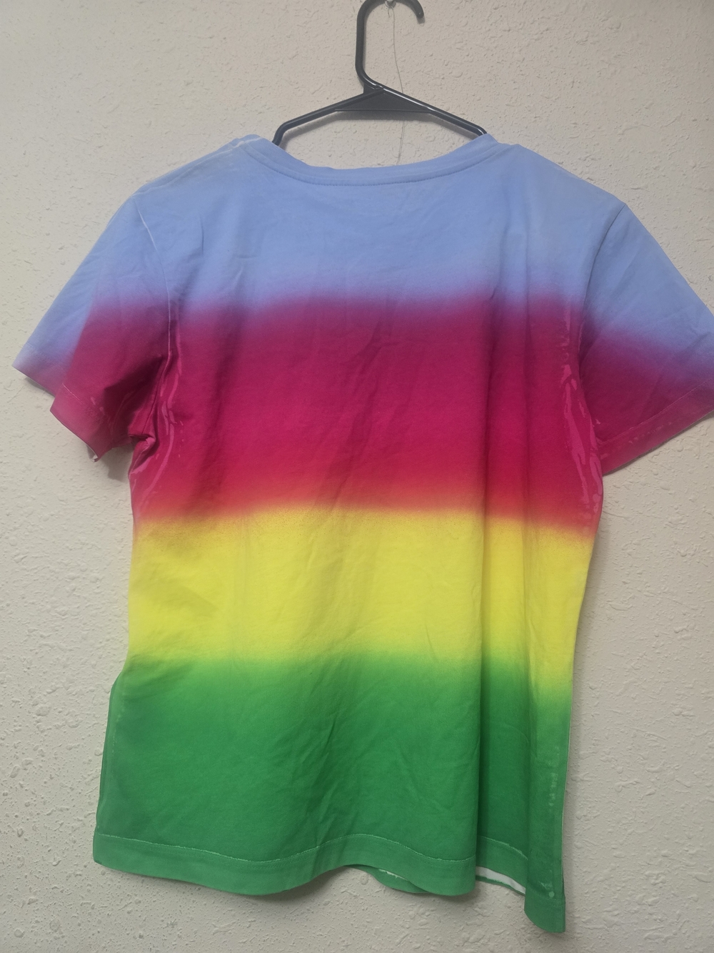 Golden Goose Rainbow Tie-Dye Graphic Tee - Multicolor - Picture 5 of 8